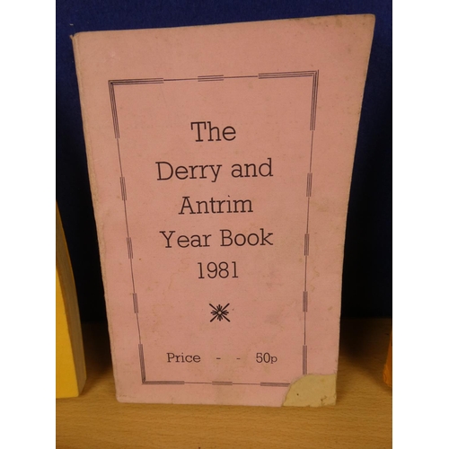 175 - A lot of vintage Derry & Antrim year books.