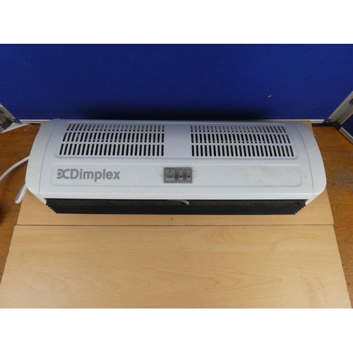 178 - A dimplex wall heater.