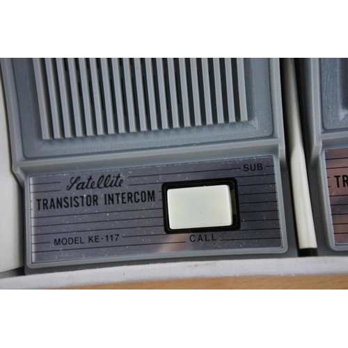 523 - A Satellite transistor intercom - model No. KE-117.