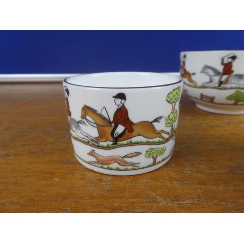 113 - A lot of Wedgwood 'Hunting Scene' ceramics.