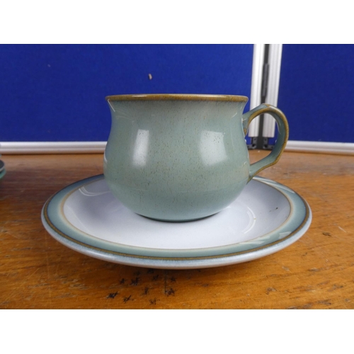 116 - A Denby pottery teaset.