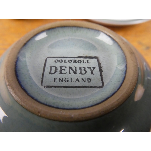 116 - A Denby pottery teaset.