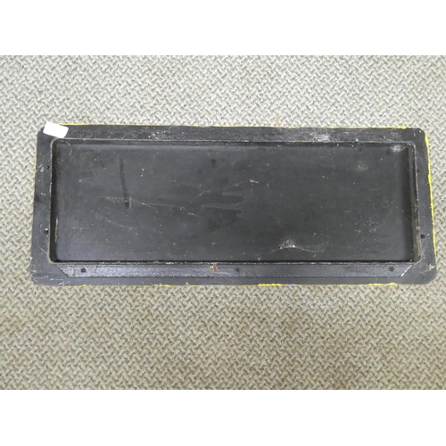 541 - A  vintage cast iron 'Craven A' cigarette sign.