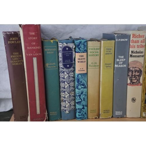 12 - A collection of vintage novels and more.