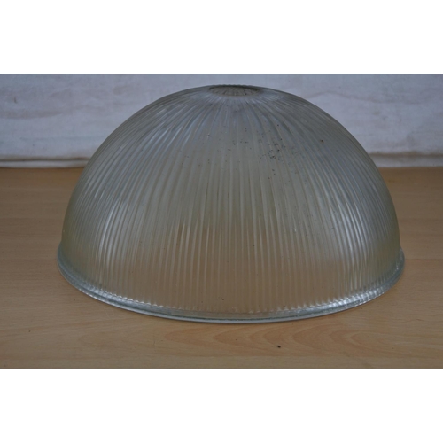 68 - A vintage glass shade.