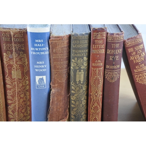 92 - A set of four Chatto & Windus vintage books to include Queen Victoria, The Spanish Farm, Delina Dela... 