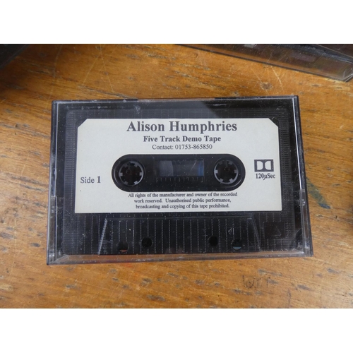 100 - A lot of vintage Alison Humphries tapes.