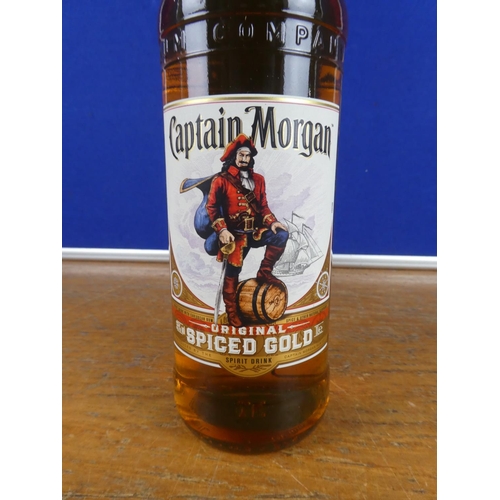 117 - A 1 litre bottle of Captain Morgan.