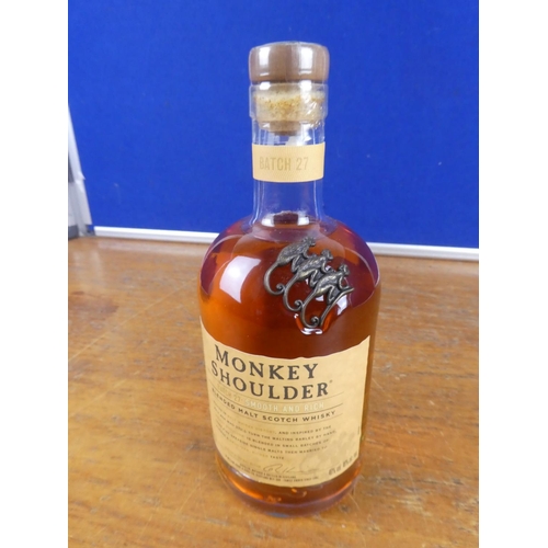 119 - A 700ml bottle of Monkey Shoulder whiskey.