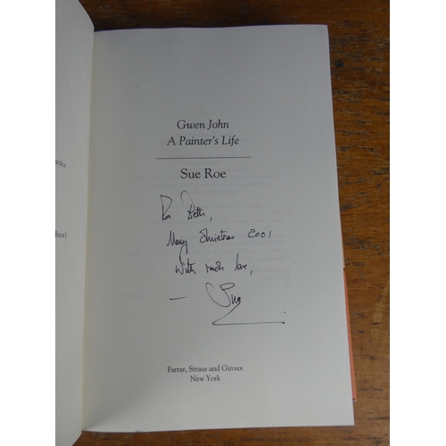 150 - Three books, signed by the author, Sue Roe.