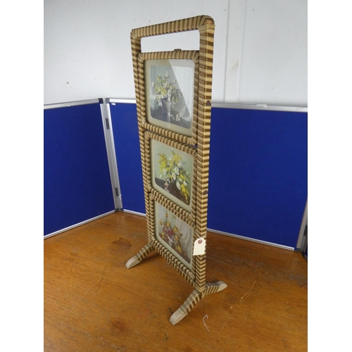 159 - A vintage three tier cakestand. Approx 83cm.