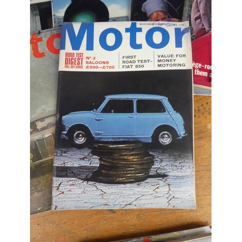 175 - A lot of vintage Motor magazines.