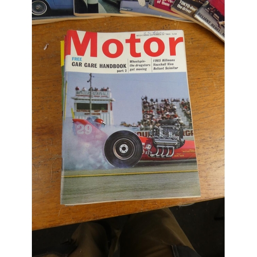 175 - A lot of vintage Motor magazines.