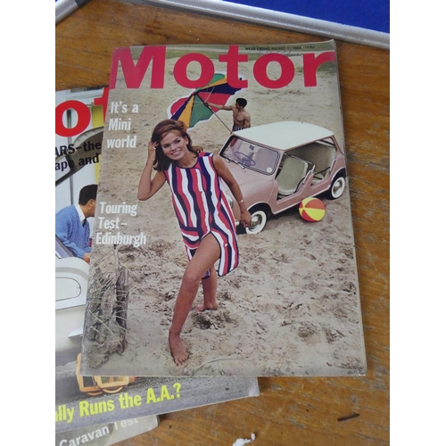 175 - A lot of vintage Motor magazines.