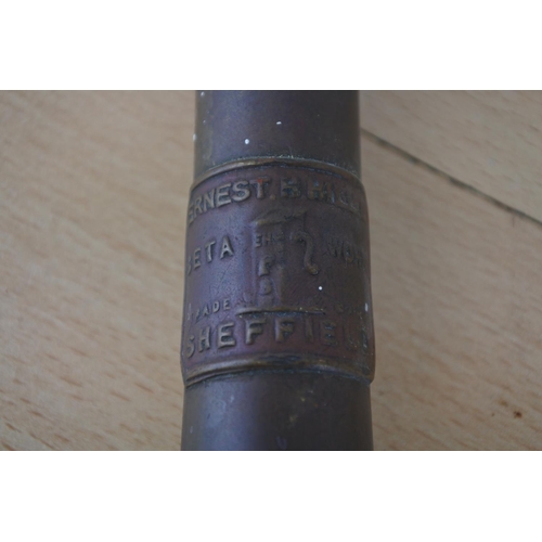 212 - An antique copper & brass spray pump by Ernest H Hill Ltd.