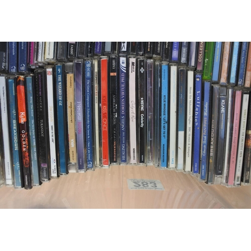 283 - A large lot of assorted cd's to include Kylie Minogue, Red Hot Chili Peppers,  Shirley Bassey and mo... 