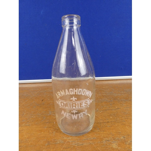 318 - An Armaghdown Dairies, Newry milk bottle.