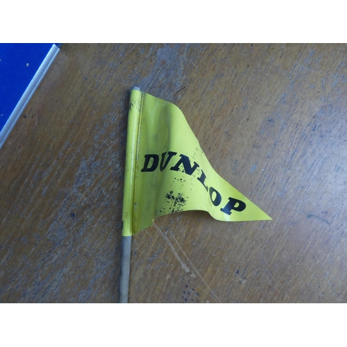 359 - A vintage Dunlop flag.