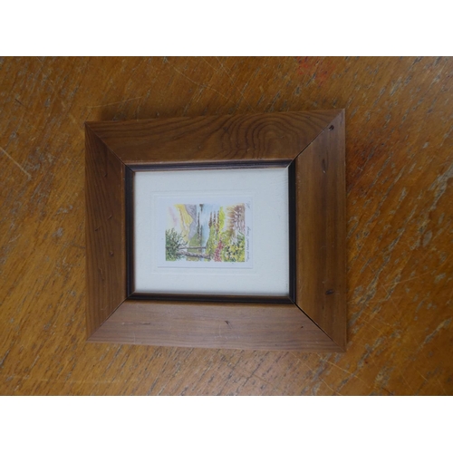 365 - A pair of miniature framed prints by Philip Gray and more.