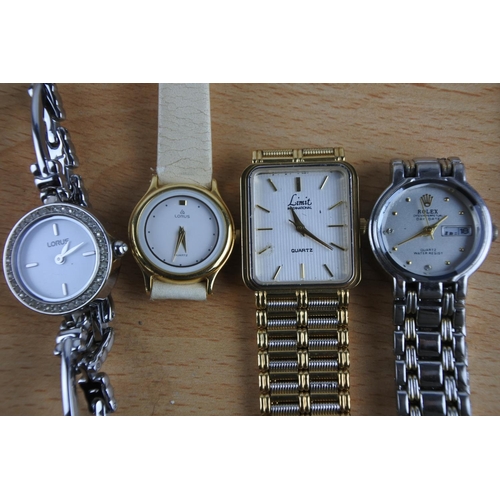 421 - A lot of Quartz wrist watches.