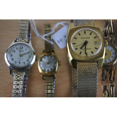 422 - A lot of mechanical wrist watches.