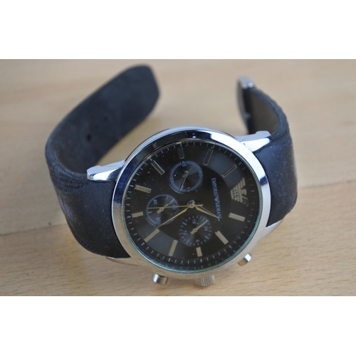 428 - An Emporio Armani gents wrist watch