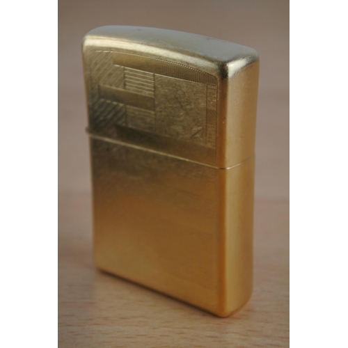 439 - A boxed Zippo lighter.