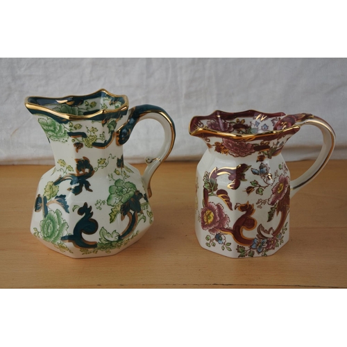 445 - Four Mason's Ironstone pottery jugs.