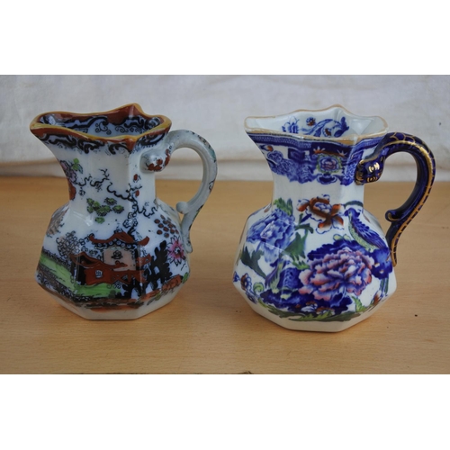 445 - Four Mason's Ironstone pottery jugs.