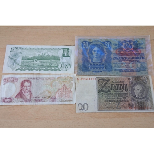 471 - A lot of assorted foreign bank notes.