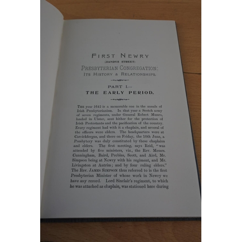 477 - A vintage book 'First Newry Presbyterian Congregation - History and Relationships' by Rev. W. Gordon... 