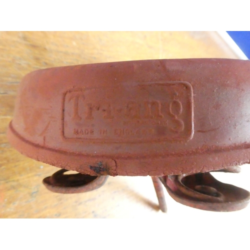 503 - A vintage Tri-ang saddle.