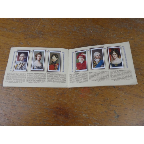 551 - A John Player & Sons complete cigarette card album 'The Kings and Queens of England 1066 - 1935'.