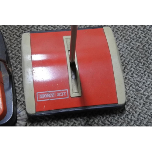 615 - A vintage Bissell cassette 8000R carpet cleaner and another.