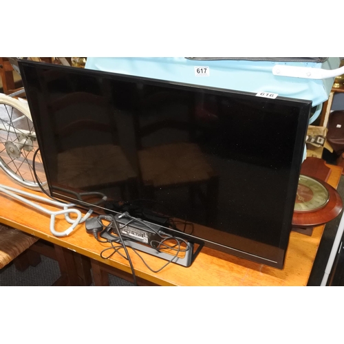 616 - A Sony flatscreen television. 32inch.