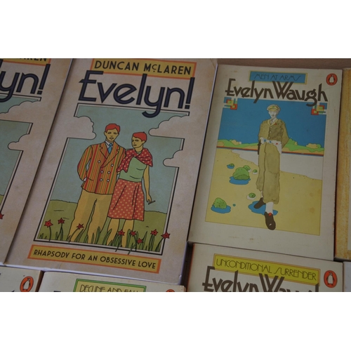 635 - A lot of vintage Penguin books and two books 'Evelyn' by Duncan McLaren.