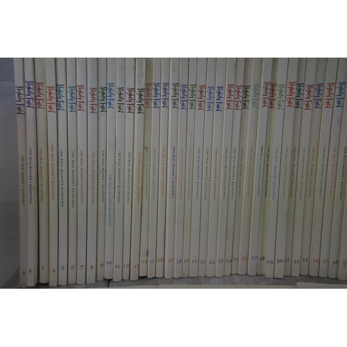 742 - A set of 60 'The Real Reader's Quarterly' Slightly Foxed collectors books.