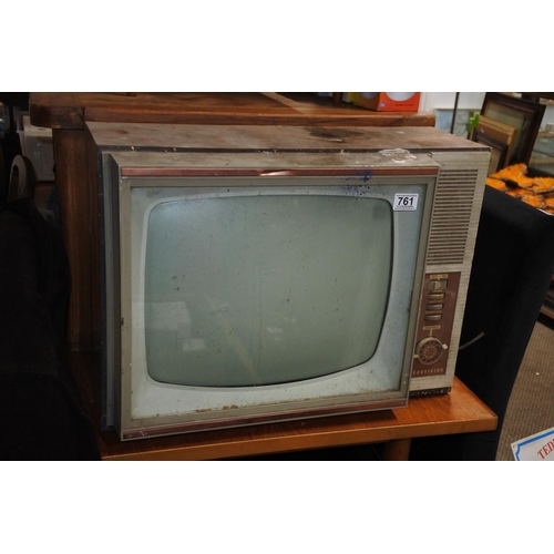 761 - A vintage Ekcovision television (a/f). 22inch.