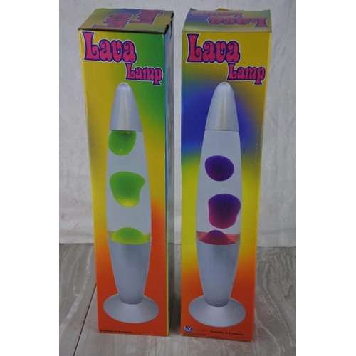 768 - Two boxed Lava Lamps.