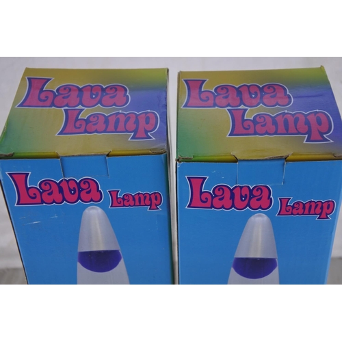 768 - Two boxed Lava Lamps.