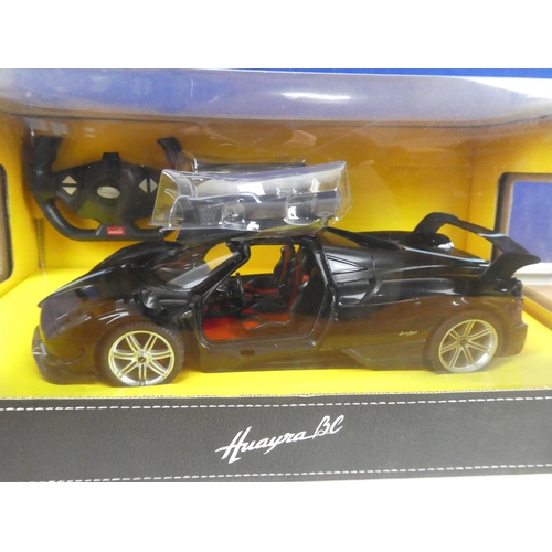 840 - A boxed Rastar Pagani remote controlled car.