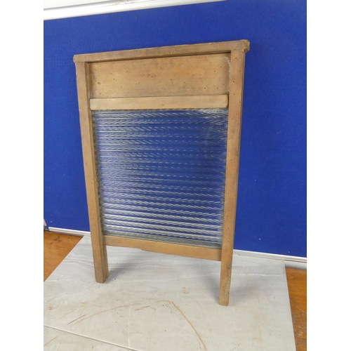 874 - A vintage washboard. approx 53cm.