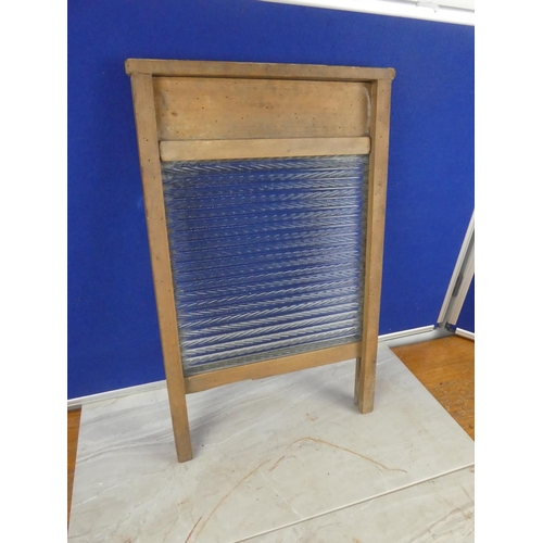 874 - A vintage washboard. approx 53cm.