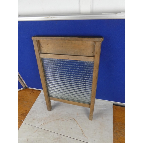 874 - A vintage washboard. approx 53cm.