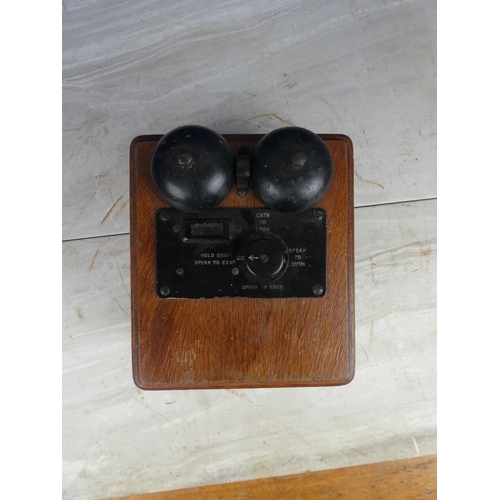 892 - A vintage BPO wooden bell ringer (a/f).