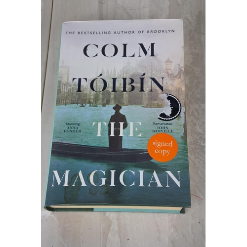 1000 - 'The Magician' book autographed by the author Colm Toibin.