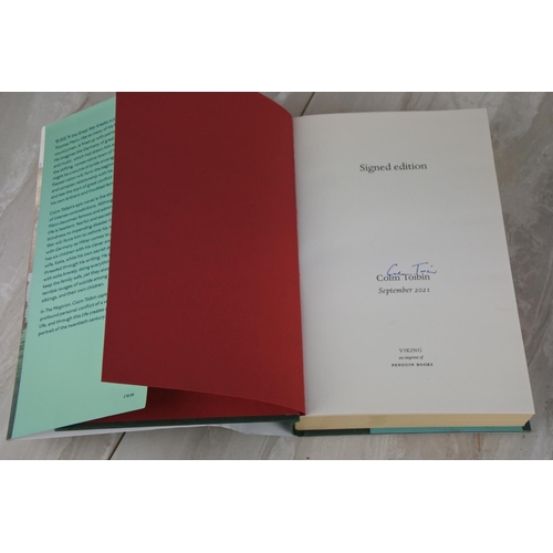 1000 - 'The Magician' book autographed by the author Colm Toibin.