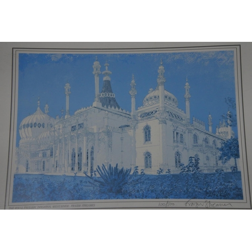 1009 - A framed limited edition print 'The Royal Pavilion, Brighton, Midsummer signed Frazer Stremes 100/50... 