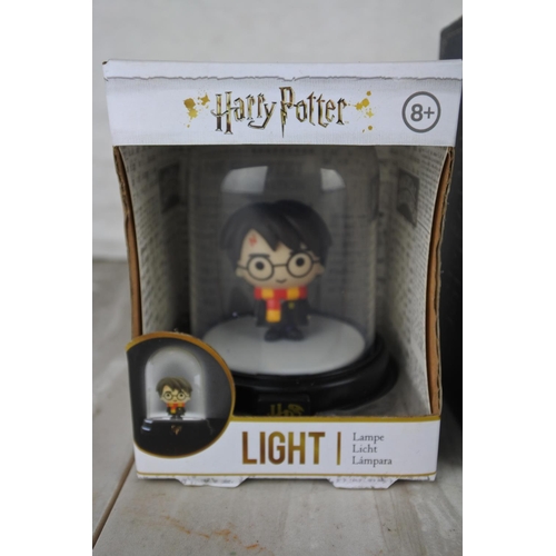 1038 - Three boxed Harry Potter lights.