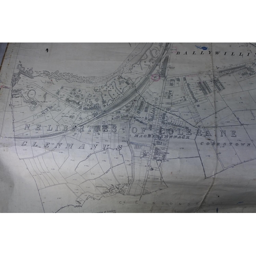 978 - A vintage Ordnance survey map of Portrush.